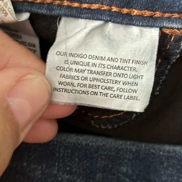 Nine West Blue Jeggings Pull On Skinny Crop Stretch 6 - Picture 10 of 11